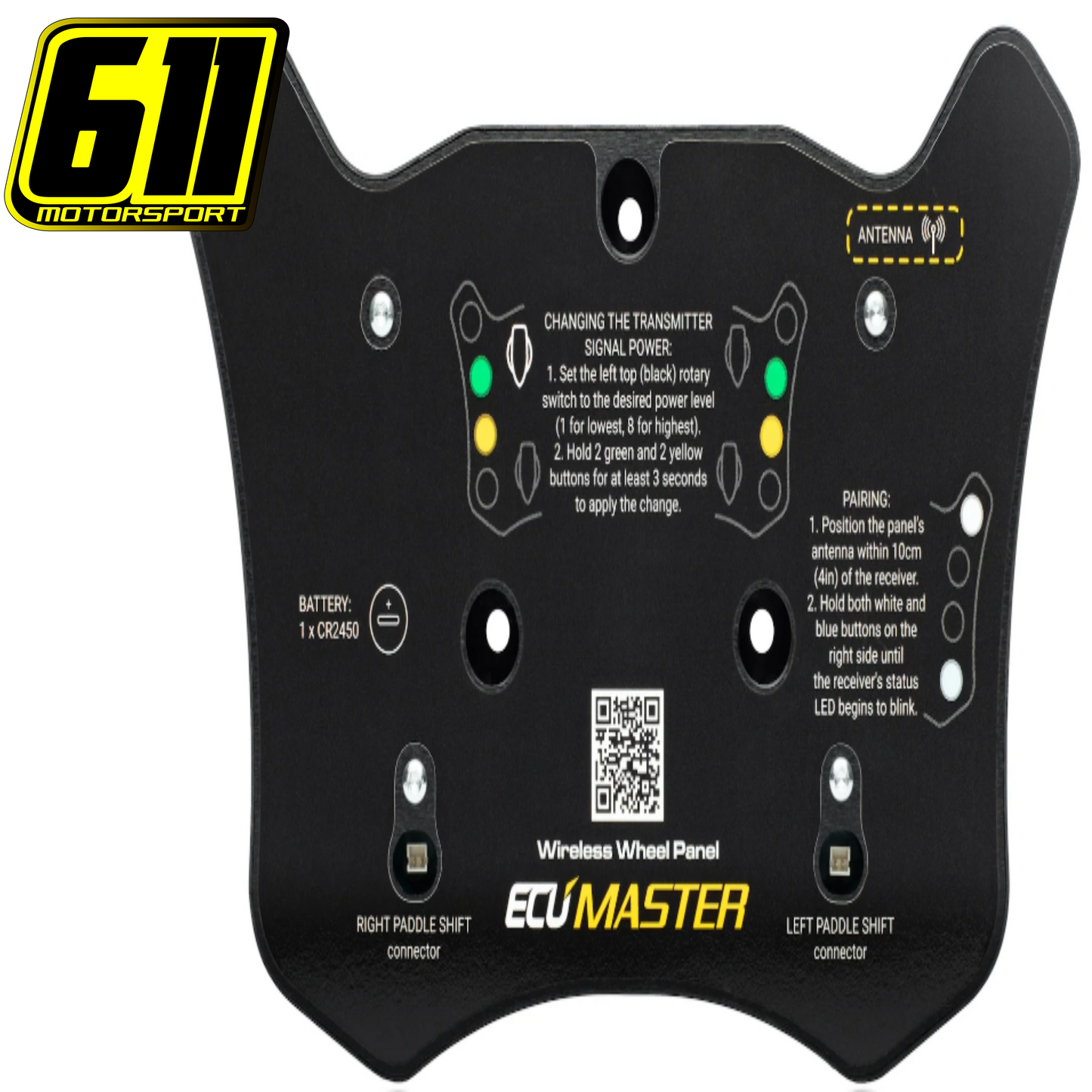RF Steering Wheel Panel - wireless
